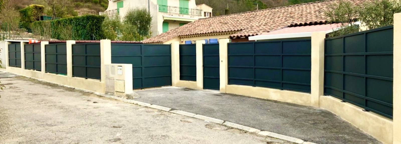 Fabrication carports design en aluminium pour protéger 2 véhicules Cannes 06150 Alpes-Maritimes