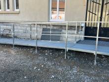 Notre zone d'activité pour ce service Réalisation d'une porte d'entrée en aluminium sur mesure